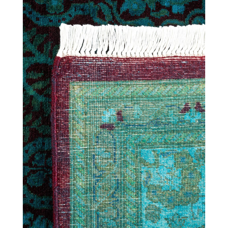 Fine Vibrance One-of-a-Kind 2' 7" X 12' 0" Hand Knotted Area Rug