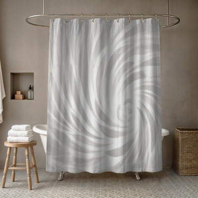 Ruggeri Abstract Shower Curtain