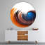 Elegant Spiral Design - Horloge murale moderne-34141013