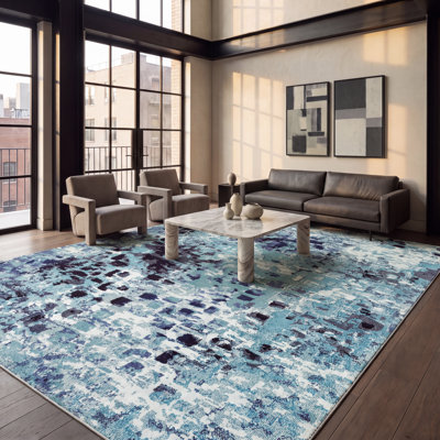 Tapis performance abstrait Travers