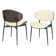 Chaise d'appoint rembourrée Schrader