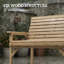 Wood Outdoor Bench