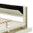 King Size Upholstery Platform Bed with Storage Headboard, 2 Drawers and Trundle,-1851273362