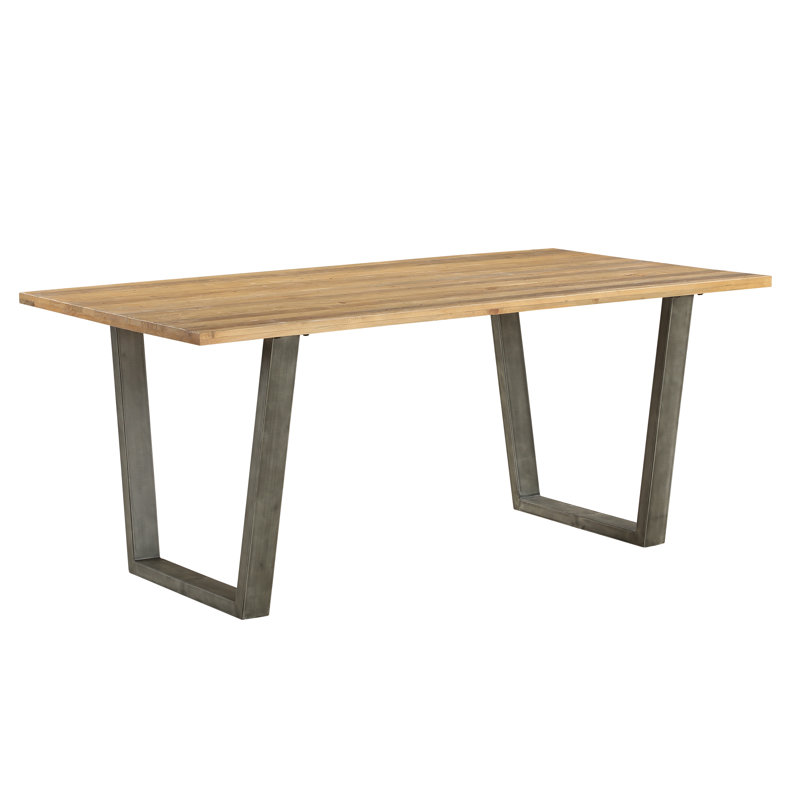 Calhoon Solid Wood Top Dining Table