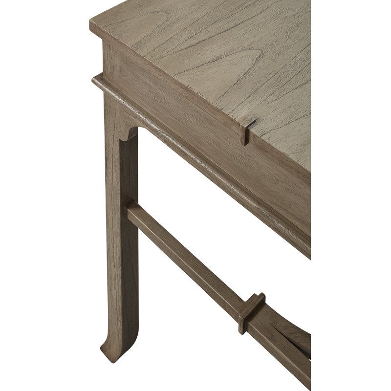 Aubina Solid Wood Writing Desk