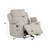 Galya 3 Pcs Light Gray Chenille Living Room Set (Sofa, Loveseat, Chair)