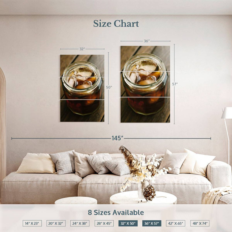 Cold Brew Coffee, 50" H x 32" W
