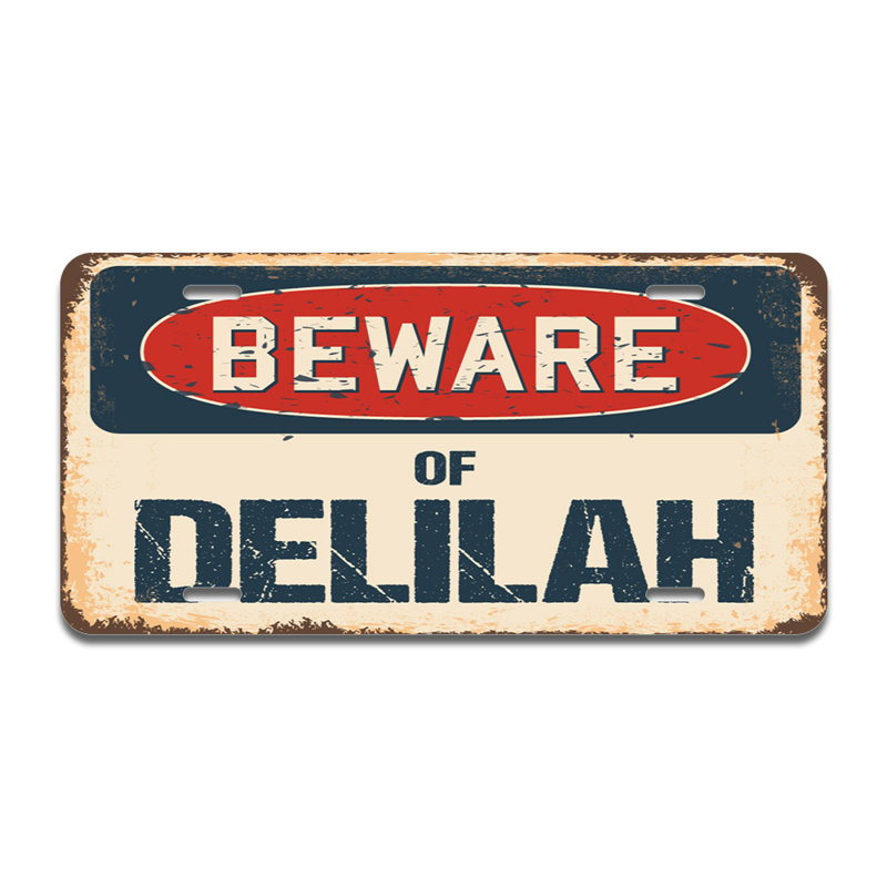 Cadre en aluminium Beware of Delilah