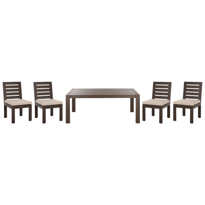 Fash 4 Person Patio Dining Table Set