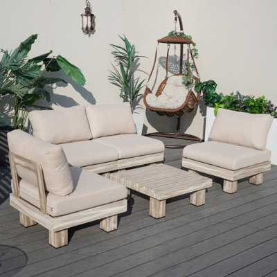 4 - Person Seating Group With Cushions