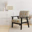 Fauteuil d'appoint rembourré Nomadic Whispers Boho