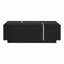 Table basse extensible de 47,2 po à 72,7 po, table basse multifonctionnelle avec finition ultrabrillante, table basse avec 2 espaces de rangement cachés et 2 tiroirs pour le salon-1276019358