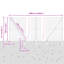 Hexagon Fence Grey 50 M Steel-79395330