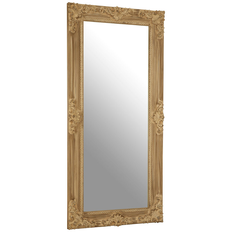 Lorient Solid Wood Flat Wall Mirror