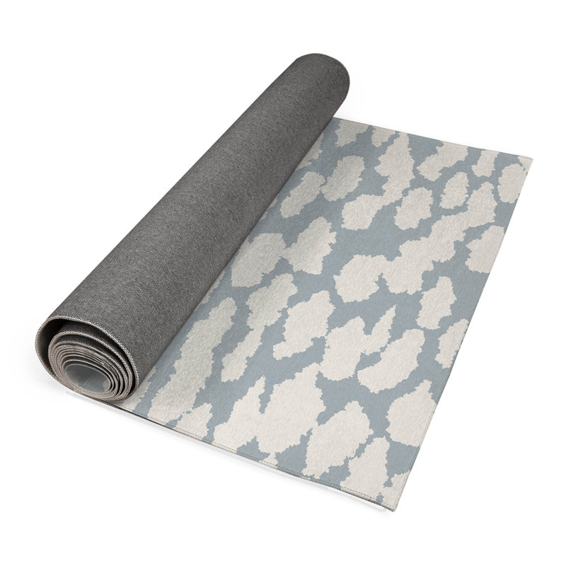 Tapis d'extérieur antidérapant Animal Splat, Tapis de couloir 2 pi 6 po x 8 pi