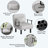 Upholstered 3-in-1 Convertible Line Sleeper Chair-290573186