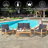 Sarajane Acacia Wood 8 - Person Patio Conversation Set with Cushions