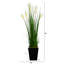 Herbe artificielle 54 po en pot