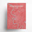 Impression sur carte de la ville de Dusseld-792140783-792140785