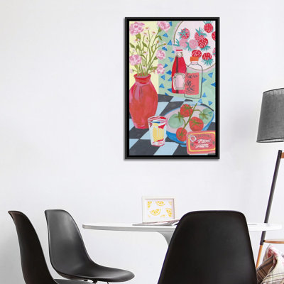 «Saucy Secrets II», reproduction d'art sur toile encadrée