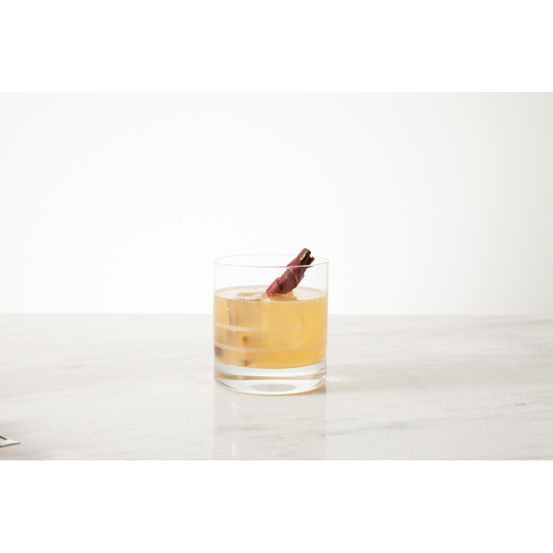 Crafthouse Clear Tritan Crystal 13.5oz Whiskey Glass Set of 4