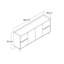 Violet 81cm Sideboard