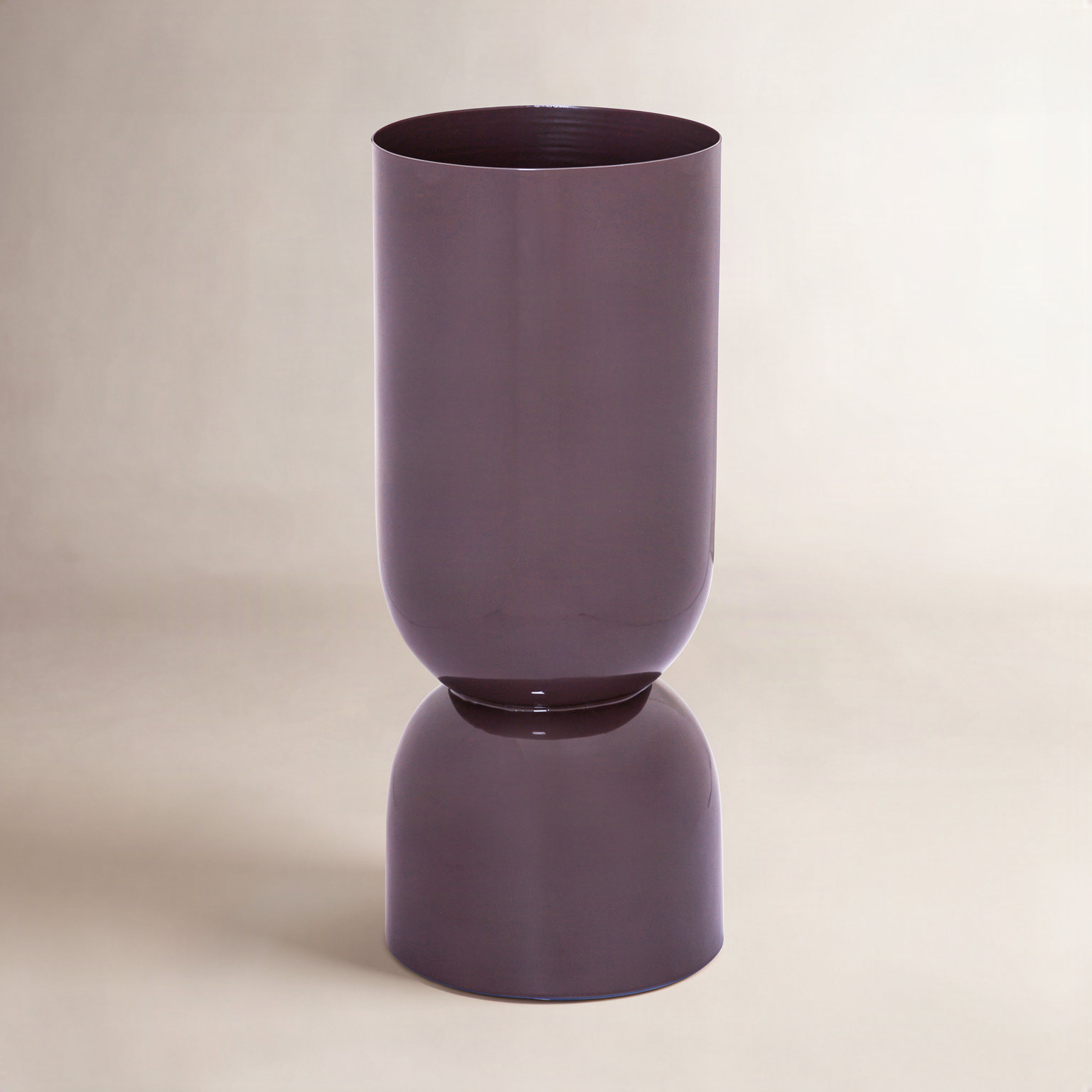 Paulding Iron Table Vase, Brown