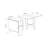 Artemio Rectangular Extendable Dining Table 130cm L x 76cm W - Drop Leaf Design for Small or Large Spaces-1014166771