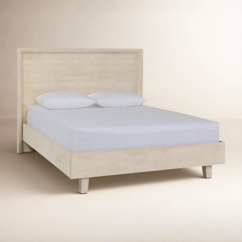 Reece Solid Wood Platform Bed, Queen