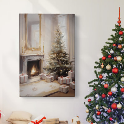 Art des Fêtes de Noël - Toile tendue avec châssis - Série 2-Lxxxl