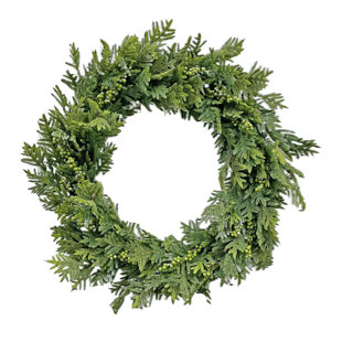 30 po PVC et mélange PE / couronne de verdure
