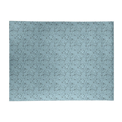 Tapis classic blue area