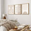 "Mid-Century Modern Boho" Duotone Beige Abstract Lines-119460497-73227861