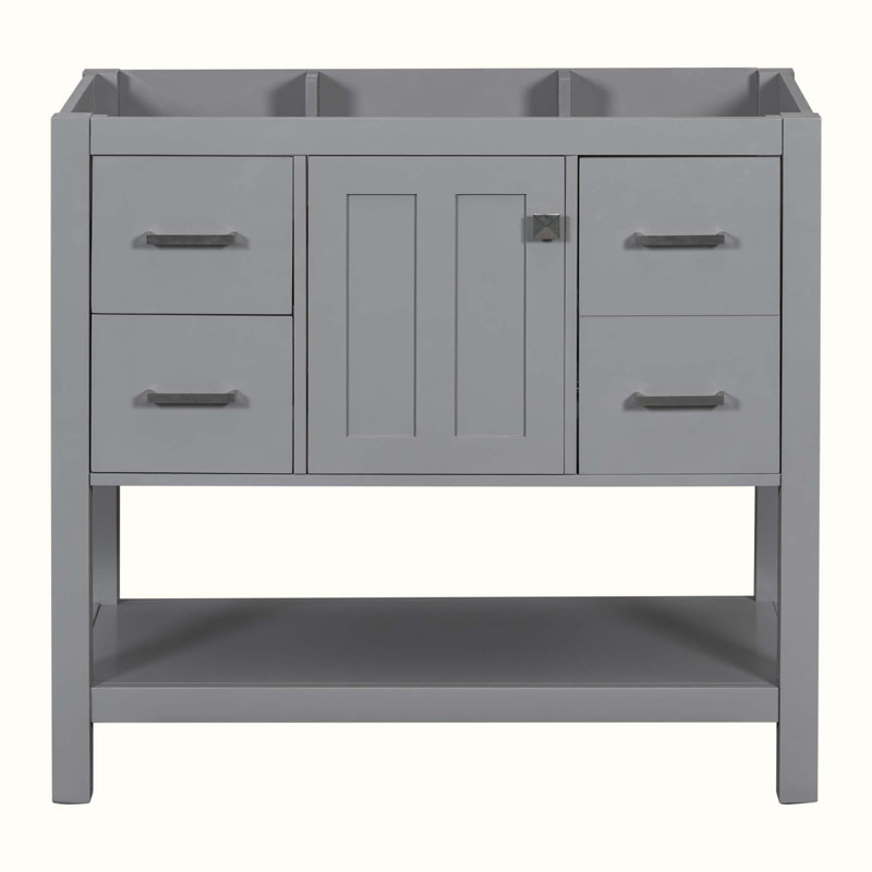 35.4'' Single Bathroom Vanity Base Only
