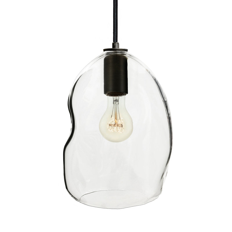 Lustre géométrique 8 lumières Bubble, Noir mat, H 100 po x l 18 po x P 18 po