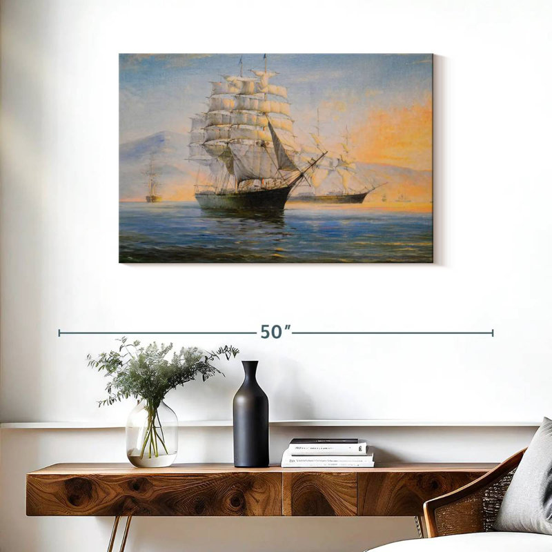 Aletra Ship, 24" H x 36" W
