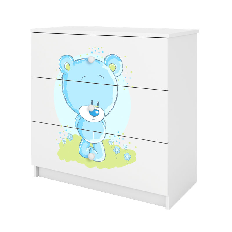 Cicero Kids 3 - Drawer Chest, White