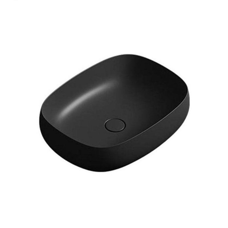 Seed 21.7'' L Bathroom Sink, Matte Black