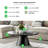 Palm Luxury Pedestal Round Coffee Table-898996782