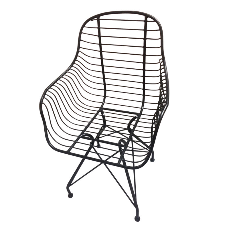 Premium All-Weather Wicker Outdoor Dining Armchair