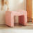 Catargiu Teddy Fleece Upholstered Ottoman-1343214649