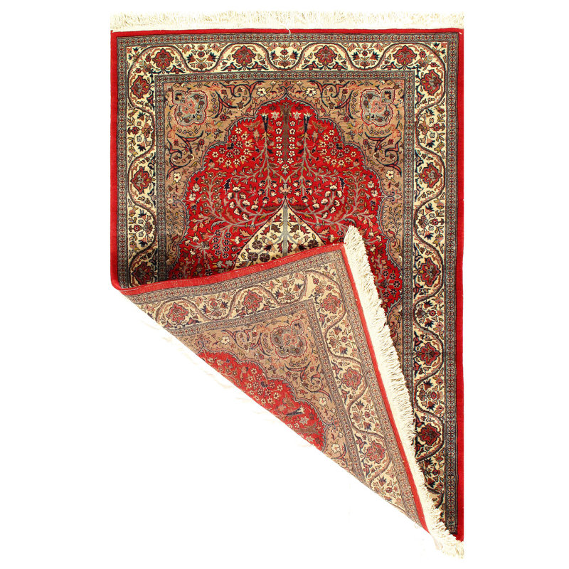 Persian Kerman One-of-a-Kind 4'3" X 6'2" Area Rug