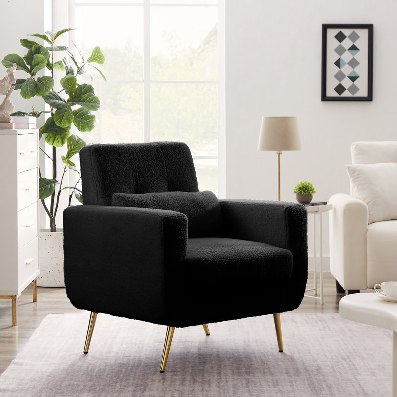Fauteuil capitonné de 31 po de largeur