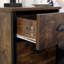 Alfordsville 40cm W Iron Bedside Table
