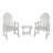 Anette Outdoor Adirondack Chair With Table-476427923
