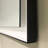 Black Aluminum Frame Lighted Bathroom Mirror-43159949