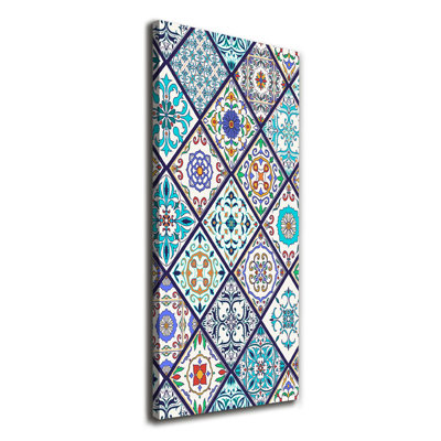 Ceramic Tiles - Wrapped Canvas Print