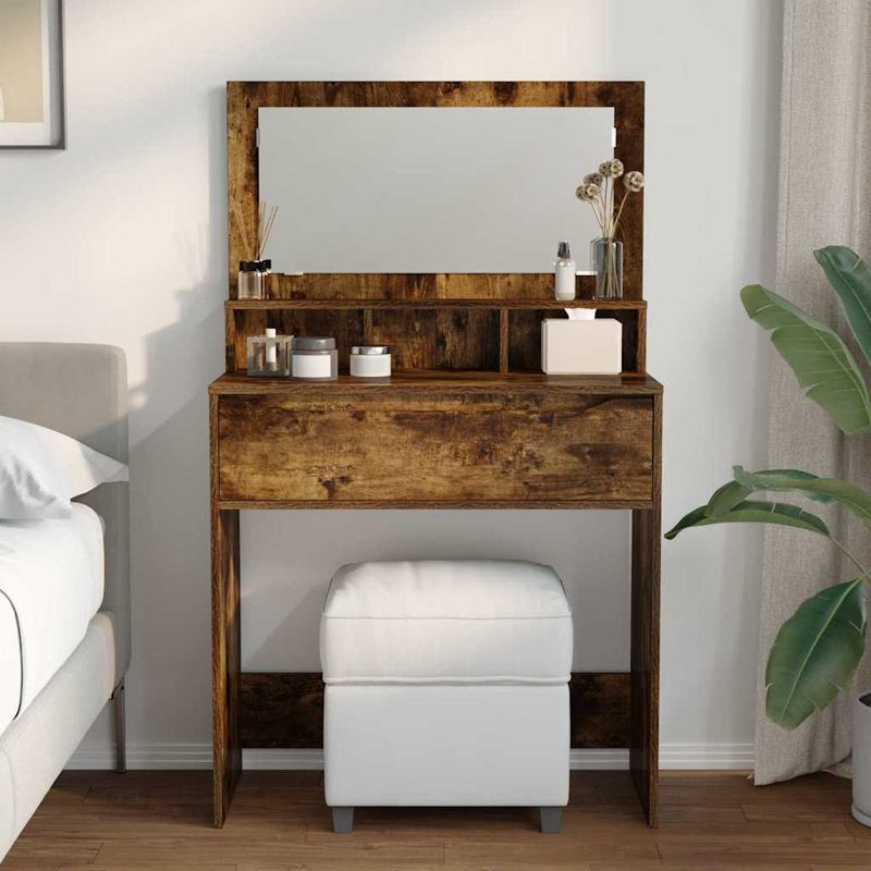 Dressing Table, Smoked Oak
