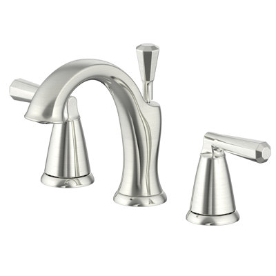 LiÃ¨ge Widespread Bathroom Faucet with Drain Assembly -  Fontaine by Italia, MFF-LGW8-BN