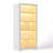 65" 5-tier Office Storage Cabinet, Glass Display Cabinet With Three-color Led Strip And Sensor-269917143